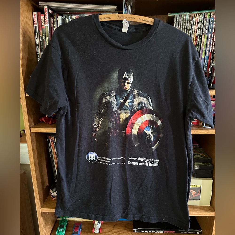 Captain America Sample NFS T Shirt